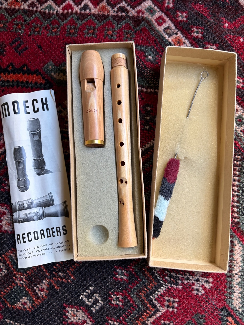 Vintage Moeck Recorder soprano